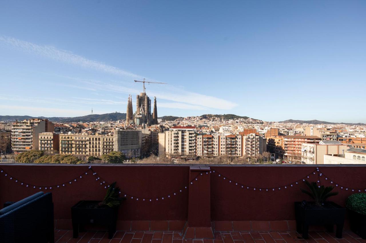 バルセロナAb Sagrada Familia Viewsアパートメント エクステリア 写真