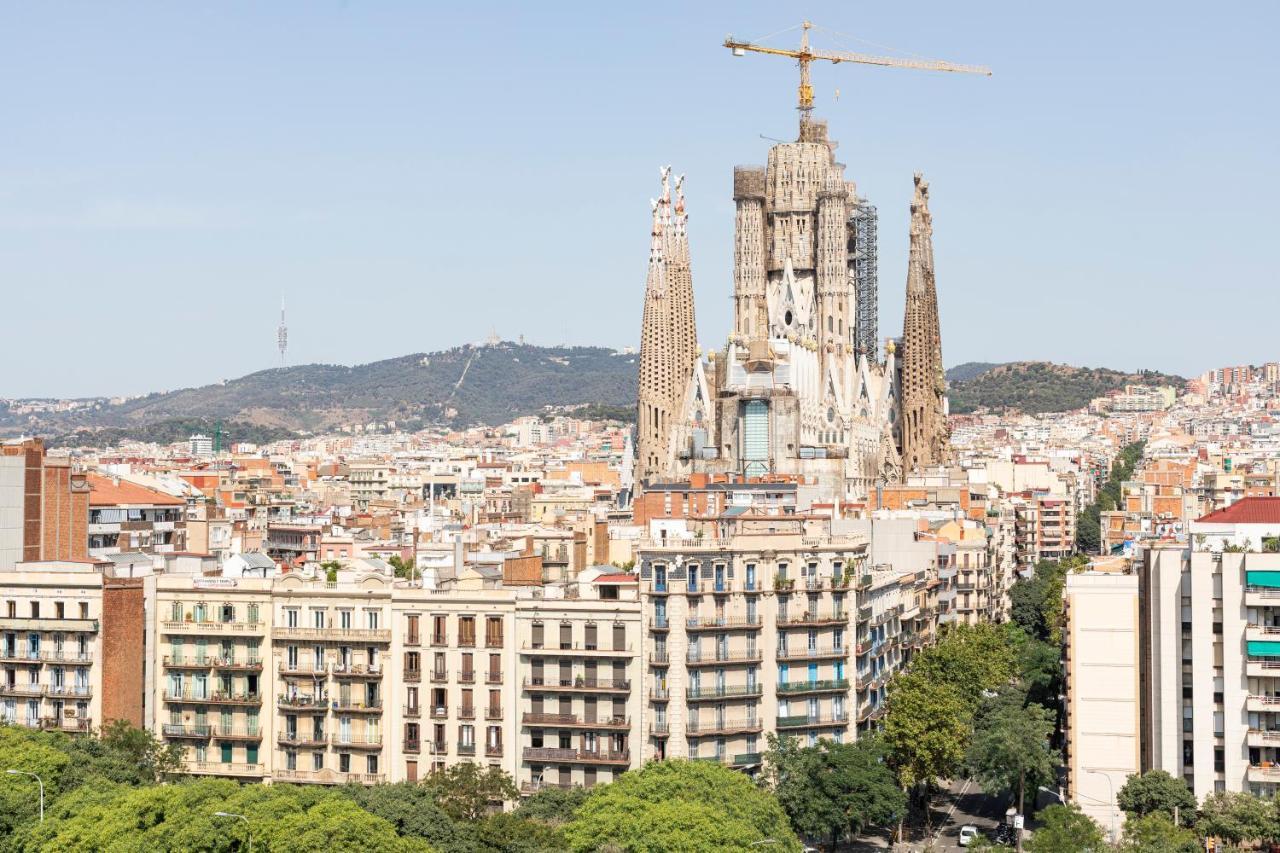 バルセロナAb Sagrada Familia Viewsアパートメント エクステリア 写真